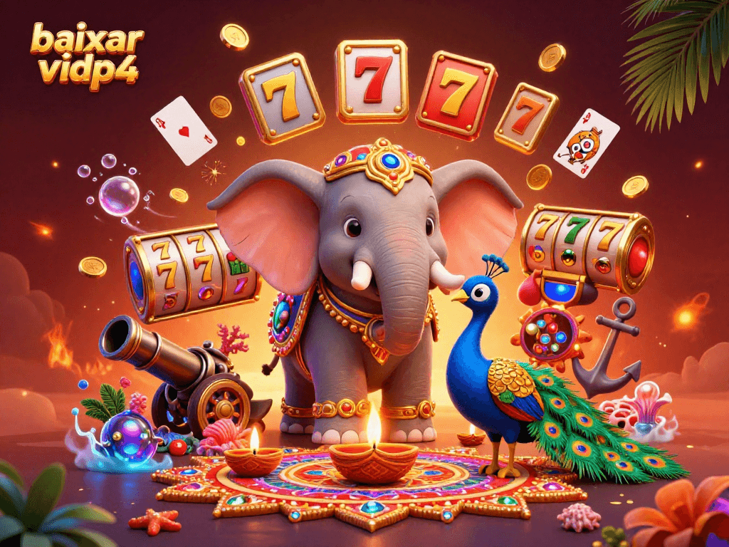 Engage with baixar video mp4 in a vibrant casino scene filled with colorful characters and dynamic elements.