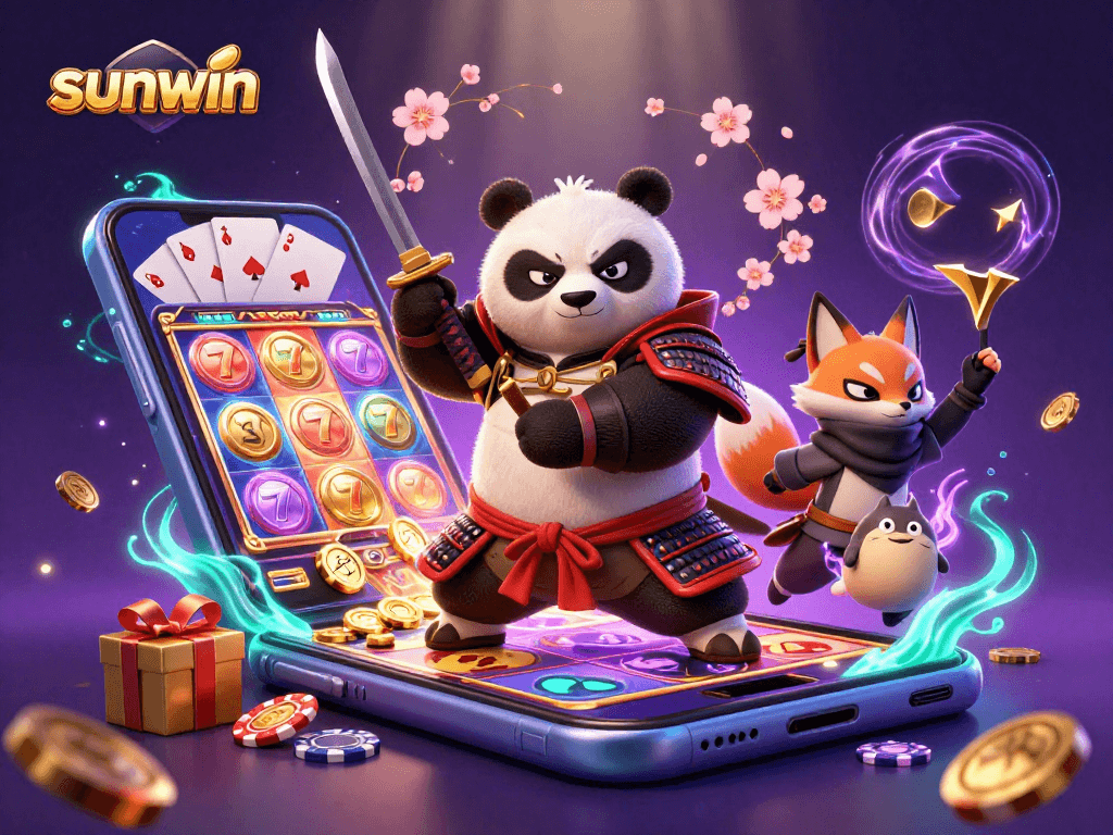 Experience sunwin's thrilling slot gameplay with dynamic characters and rich imagery.