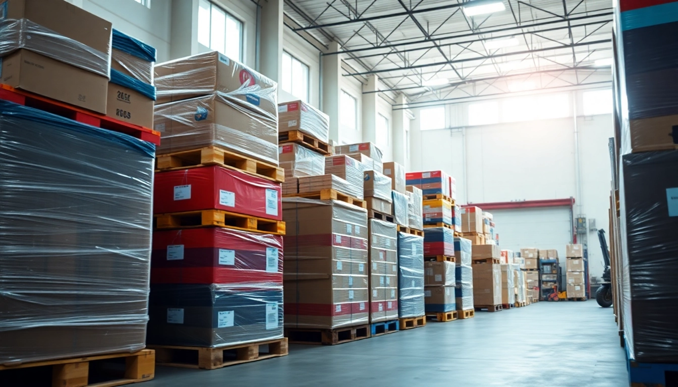 Showcase of Wholesale Liquidation & Nationwide Shipping products in a vibrant warehouse.