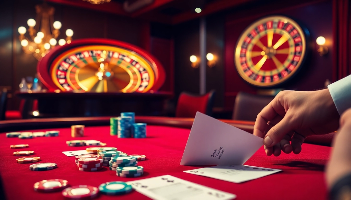 Experience the thrill of high-stakes poker at i9bet com with vibrant casino visuals and action.