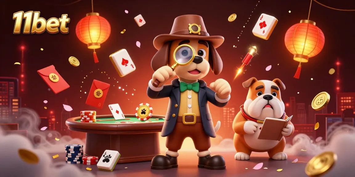 Discover winning strategies with 11bet in this vibrant poker-themed digital scene.
