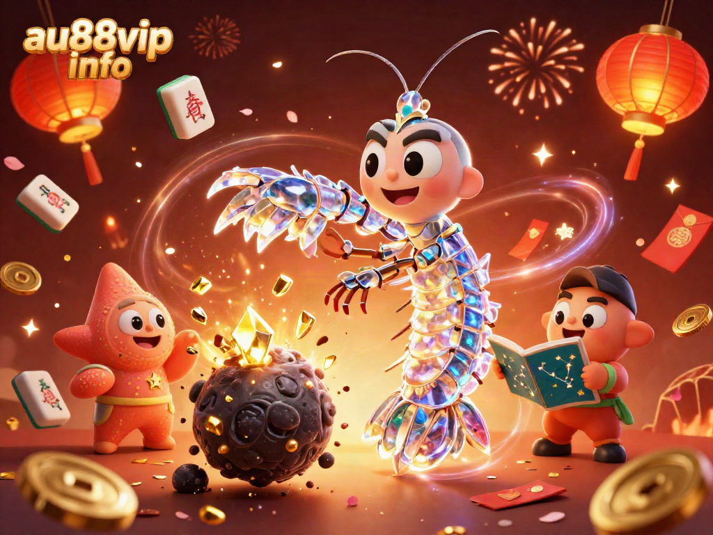 Win big with enchanting gameplay at au88vip info - vibrant 3D casino illustration.
