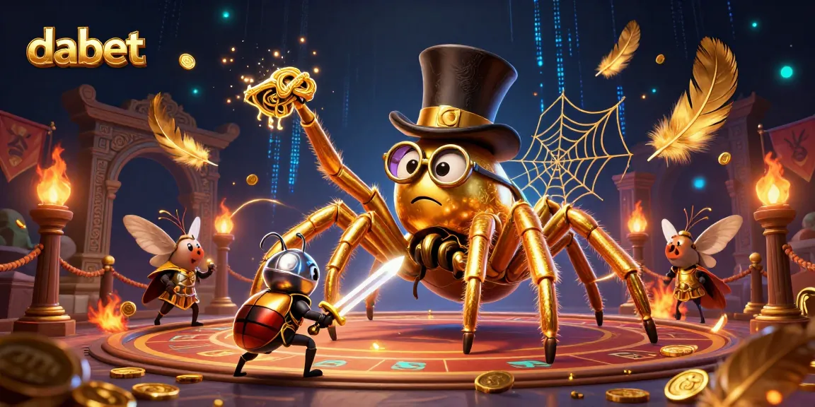 Dabet offers thrilling casino gaming experiences featuring vibrant animations and a captivating gambling scene.