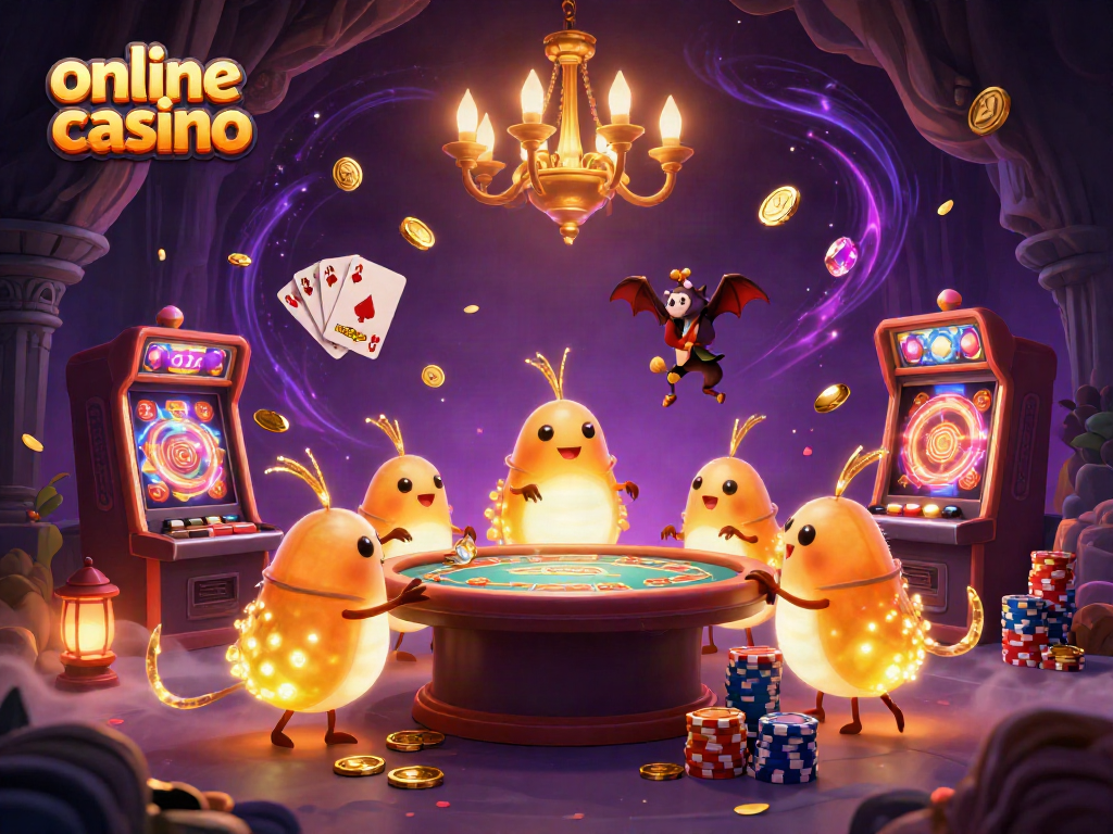 Experience the enchanting glow of our online casino with vibrant glowworms and exciting games.