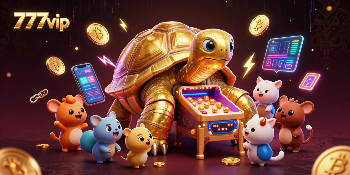 Win big with 777vip's exciting games! Experience the thrill of vibrant slots and crypto-themed fun.