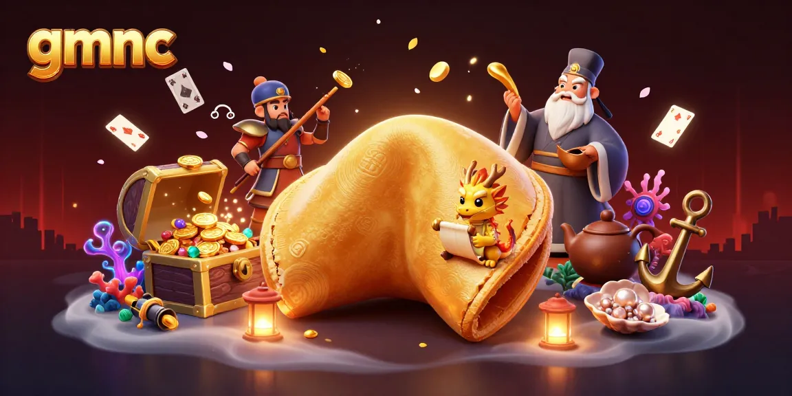 Engaging gmnc scene showcasing a dynamic world of fortune with unique 3D characters and casino elements.
