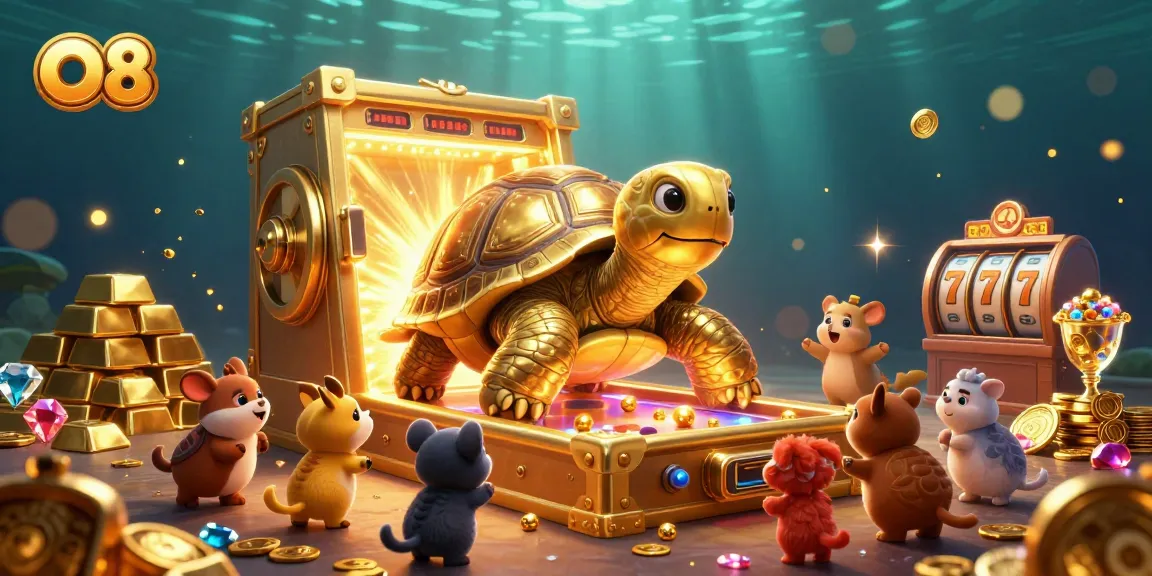 Experience thrilling wins at O8 with exciting slot games surrounded by treasure and joy.