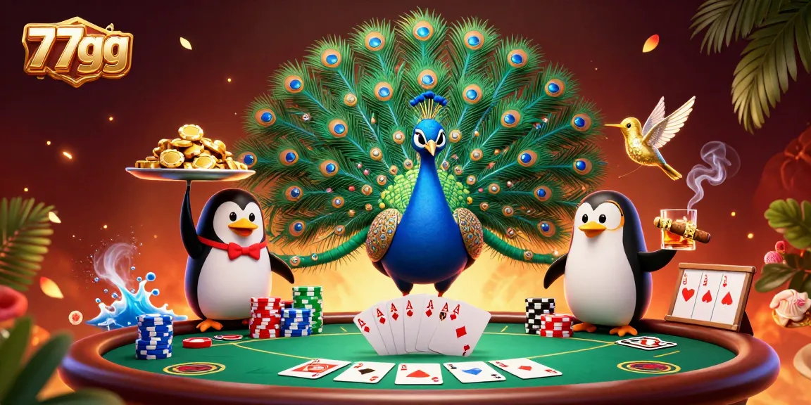 Experience the thrill of 77gg with a colorful casino scene showcasing vibrant gaming elements.