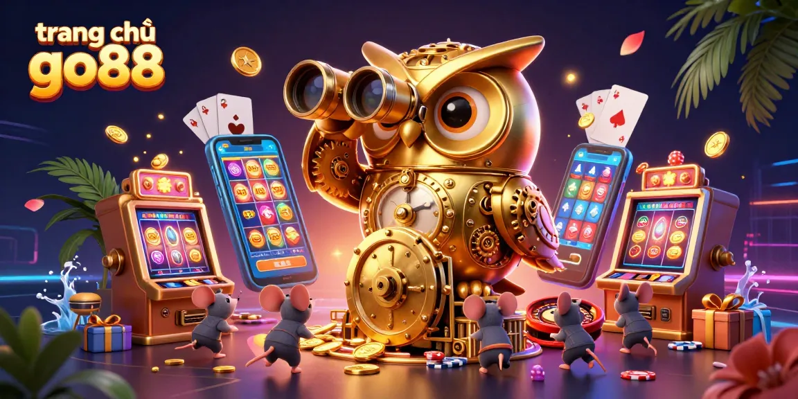 Experience the thrill at trang chủ go88 with a vibrant casino scene featuring games and excitement.