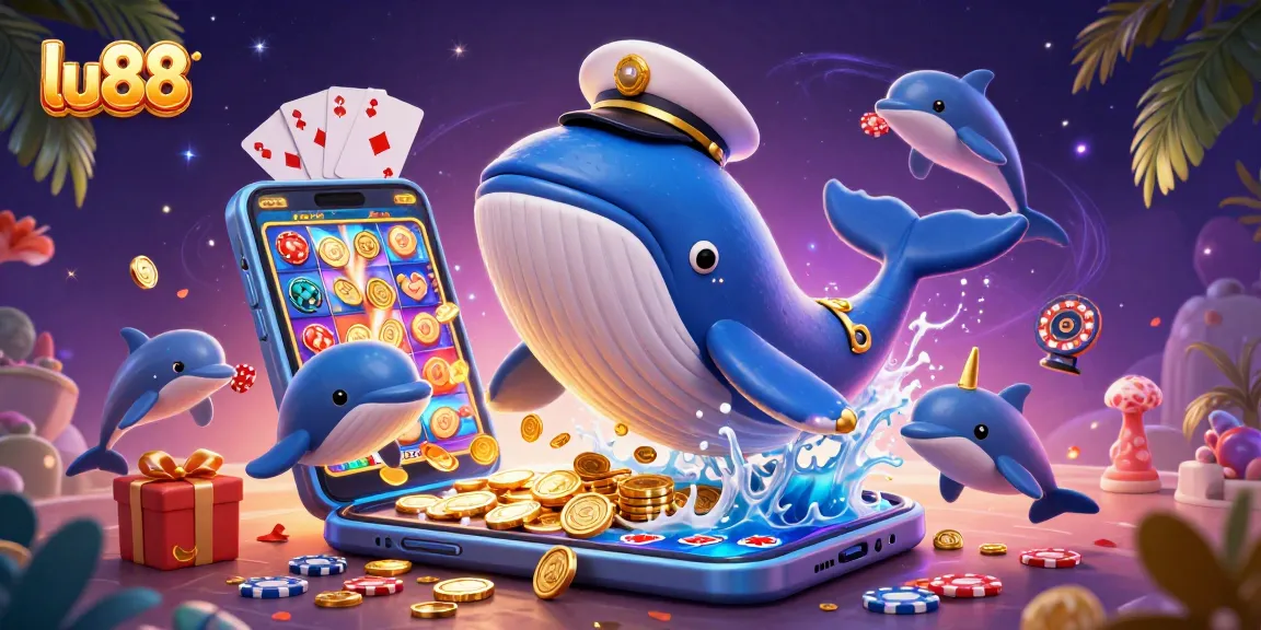 Experience thrilling gaming at lu88 with vibrant characters and exciting casino elements in a rich 3D illustration.