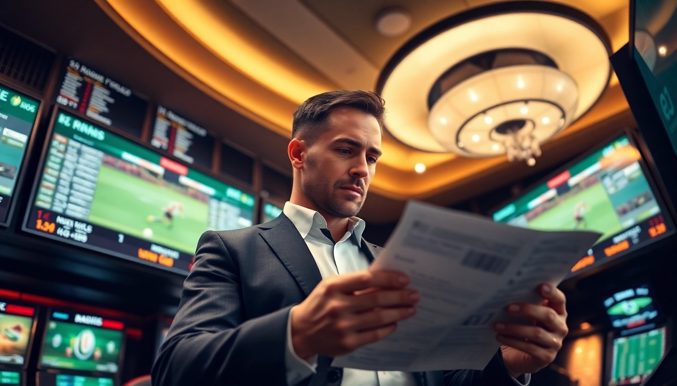 Pariez sur les paris sportifs rugby tout en analysant des statistiques dans un casino élégant.