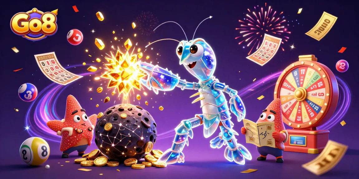 Unleashing the excitement at Go8 Casino with dynamic games and colorful prize elements.