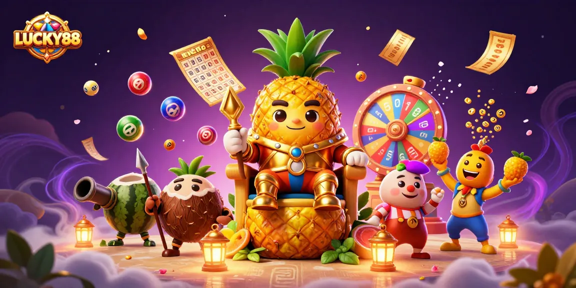 Experience the excitement of LUCKY88 with dynamic lottery balls and engaging game elements.