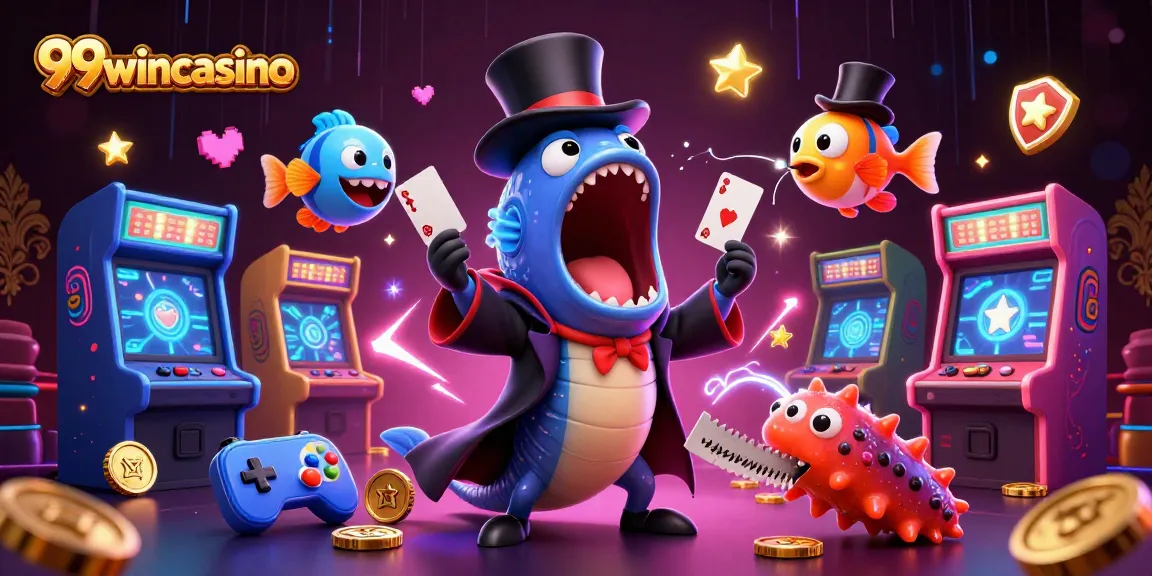 Engage with card tricks at 99wincasino with a captivating sea life casino scene.