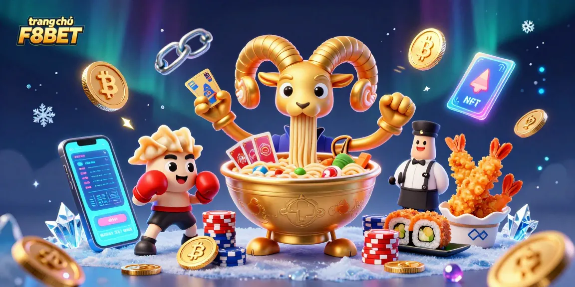 Experience thrilling gaming at trang chủ F8BET with vibrant 3D casino characters and dynamic crypto elements.