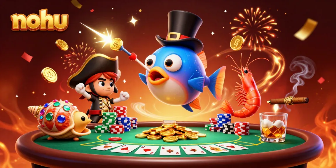 Win big at nohu's poker table with dazzling characters and festive energy!