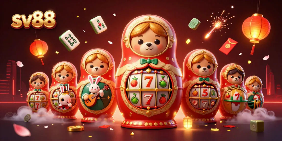 Experience excitement at sv88 with playful characters and vibrant casino elements.