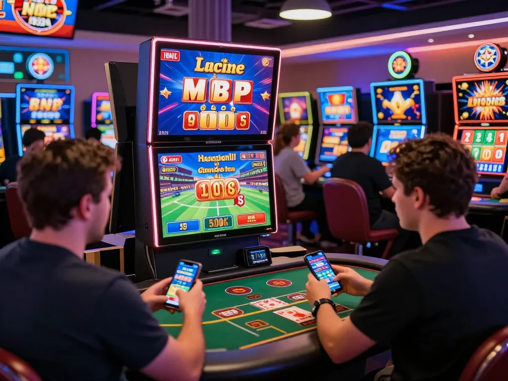 Exciting online casino experience at ok365 with players enjoying games and vibrant promotions.