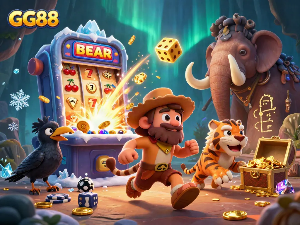 Engage in exciting casino adventures at GG88 with vibrant slot machines and dazzling treasures!
