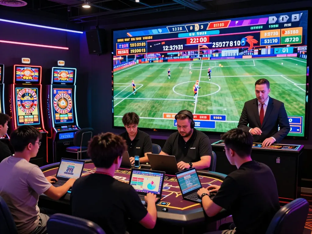 Engaged players experiencing 8kbet in a vibrant online casino atmosphere.