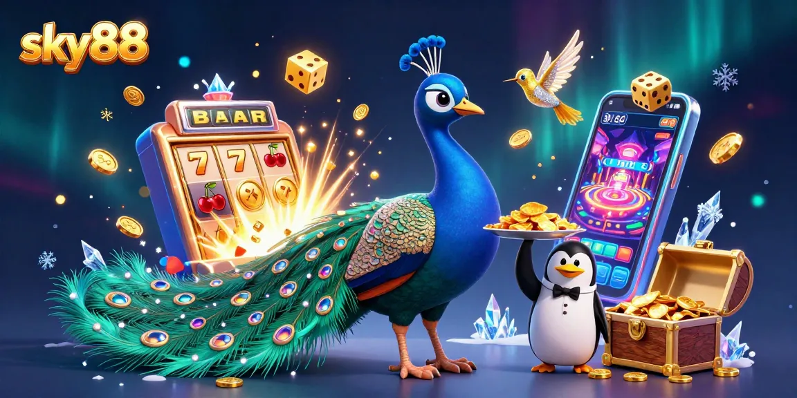 Win big at sky88 with a rich 3D casino adventure featuring dynamic slot machines and vibrant game elements