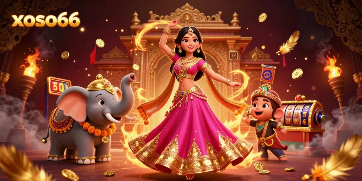 Experience thrilling gaming with xoso66 as beautiful characters celebrate in a vibrant casino scene.